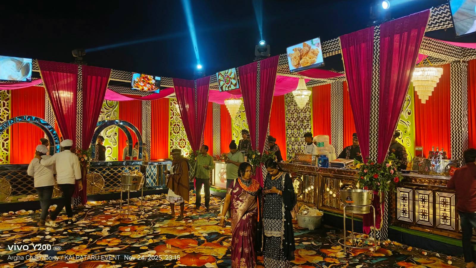 Wedding reception